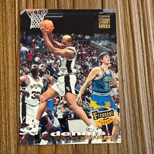 1994 DENNIS RODMAN TSC/ Topps / NBA Properties Inc trading card #183